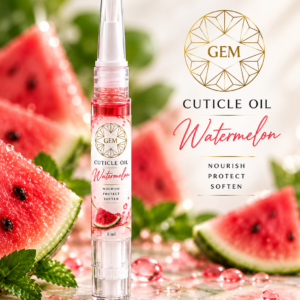 GEM Cuticle Oil – Watermelon 5ml