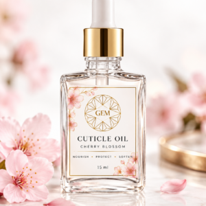 GEM Cuticle Oil – Cherry Blossom 15ml